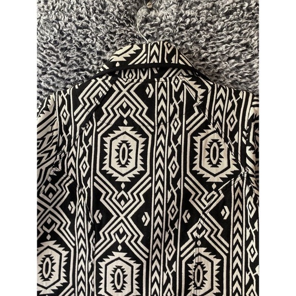 Mink Pink Pardon My Freedom Tribal Biker Jacket Size Small - Picture 5 of 12